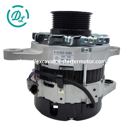 24V 50A 8-98092116-0 آلترناتور حفاری 0-62000-0080 714/40523